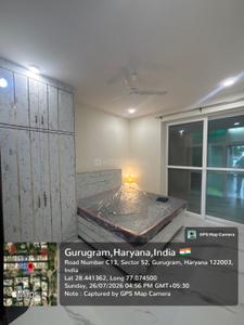 Bedroom Image of 950 Sq.ft 1 BHK Independent House for rent in Sector 52 Gurgaon for Rs. 28500