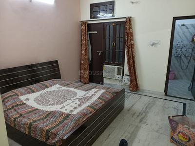 Bedroom Image of 1180 Sq.ft 2 BHK Builder Floor for rent in Gomti Nagar Lucknow for Rs. 18000