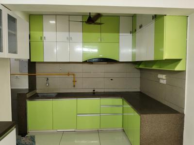 Kitchen Image of 1500 Sq.ft 3 BHK Apartment / Flat for sale in HN Safal Marigold, Bopal Ahmedabad for Rs. 7900000