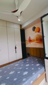 Bedroom Image of 1300 Sq.ft 3 BHK Apartment / Flat for rent in Radhe Infinity, Kudasan Gandhinagar for Rs. 50000