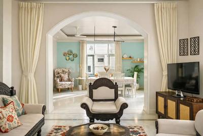 Hall Image of 1200 Sq.ft 3 BHK Apartment / Flat for rent in Shree RK Elinora, Zadeshwar Bharuch for Rs. 18000
