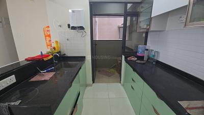 Kitchen Image of 1010 Sq.ft 2 BHK Apartment / Flat for sale in Image Vanaha Springs T2 Cedar, Lavale Pune for Rs. 9500000