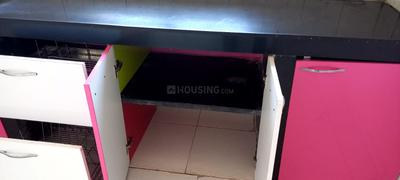 Kitchen Image of 950 Sq.ft 2 BHK Apartment / Flat for rent in Shashwat Athashree, Kopar Khairane Navi Mumbai for Rs. 42000