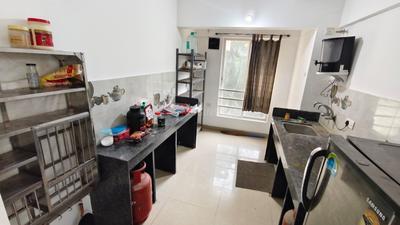 Kitchen Image of 620 Sq.ft 1 BHK Apartment / Flat for sale in Karia Konark Orchid, Wagholi Pune for Rs. 4700000