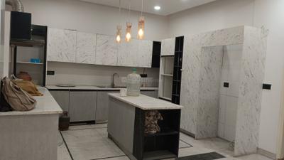 Kitchen Image of 2000 Sq.ft 3 BHK Builder Floor for rent in Sector 46 Gurgaon for Rs. 65000