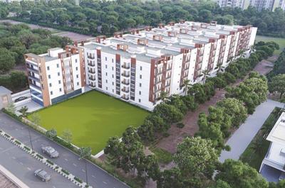 Image of 1220 Sq.ft 2 BHK Apartment / Flat for sale in Divine Green Leaf, Yelahanka New Town, Bengaluru for Rs. 8900000