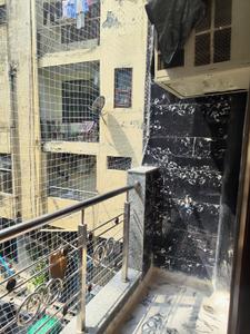 Balcony Image of 585 Sq.ft 2 BHK Builder Floor for rent in Sant Nagar New Delhi for Rs. 45000