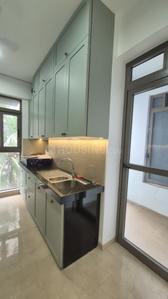 Kitchen Image of 1600 Sq.ft 3 BHK Apartment / Flat for rent in Adani Ten BKC, Bandra East Mumbai for Rs. 280000