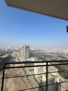 Balcony Image of 1500 Sq.ft 3 BHK Apartment / Flat for rent in Amanora Elevate Tower 47, Hadapsar Pune for Rs. 55000