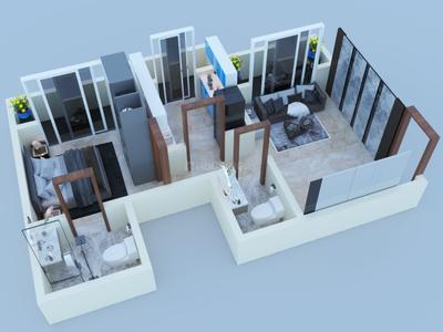 Image of 500 Sq.ft 1 BHK Apartment / Flat for sale in Asangaon, Thane for Rs. 2500000