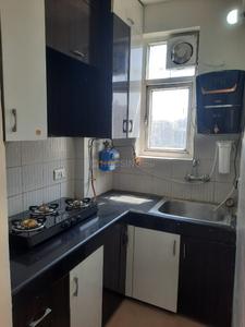 Kitchen Image of 500 Sq.ft 1 BHK Apartment / Flat for rent in Aditya Celebrity Homes, Sector 76 Noida for Rs. 26500