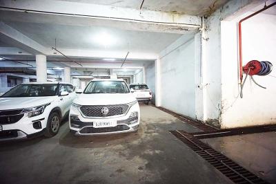 Parking Area Image of 1710 Sq.ft 3 BHK Apartment / Flat for sale in Gota Ahmedabad for Rs. 9751000