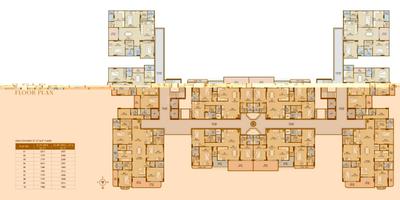 Image of 1865 Sq.ft 3 BHK Apartment / Flat for sale in Rishi Shekhar Global, Nipania, Indore for Rs. 13987500