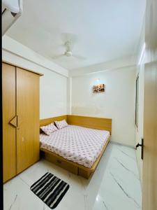 Bedroom Image of 500 Sq.ft 1 BHK Apartment / Flat for rent in Mahalakshmi Nagar Indore for Rs. 25000