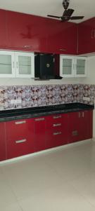 Kitchen Image of 1350 Sq.ft 2 BHK Apartment / Flat for rent in Neknampur Hyderabad for Rs. 40000