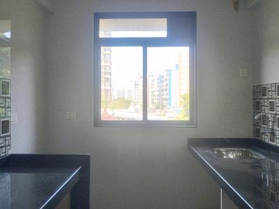Kitchen Image of 580 Sq.ft 1 BHK Apartment / Flat for rent in Radha Nagar Tower, Kalyan West Kalyan for Rs. 17000