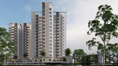 Image of 1245 Sq.ft 3 BHK Apartment / Flat for sale in KPC Harmony, Kasba, Kolkata for Rs. 21974593