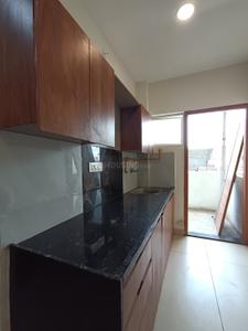 Kitchen Image of 380 Sq.ft 1 RK Studio for rent in Mahalakshmi Nagar Indore for Rs. 13999