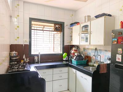 Kitchen Image of 780 Sq.ft 2 BHK Apartment / Flat for rent in Amar Raj Vaibhav NX, Dombivli West Thane for Rs. 23000