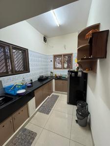 Kitchen Image of 600 Sq.ft 1 BHK Apartment / Flat for rent in Brookefield Bengaluru for Rs. 29000