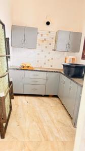 Kitchen Image of 500 Sq.ft 1 RK Builder Floor for rent in Kharar Mohali for Rs. 10000