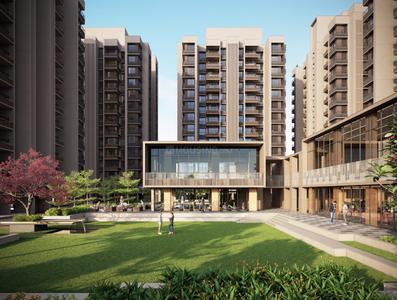 Image of 1830 Sq.ft 3 BHK Apartment / Flat for sale in The Planet By Venus, Shela, Ahmedabad for Rs. 9500000