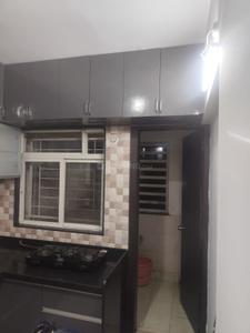 Kitchen Image of 650 Sq.ft 1 BHK Apartment / Flat for rent in Unnati Gagan Cefiro, Undri Pune for Rs. 17500