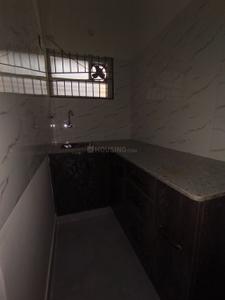 Kitchen Image of 400 Sq.ft 1 BHK Builder Floor for rent in Domlur Layout Bengaluru for Rs. 25000