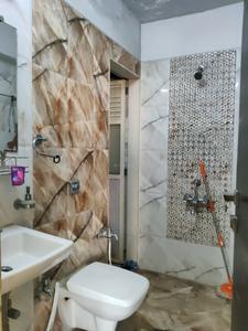 Common Bathroom Image of 650 Sq.ft 1 BHK Apartment / Flat for sale in Rosa Gardenia, Kasarvadavali Thane for Rs. 6500000