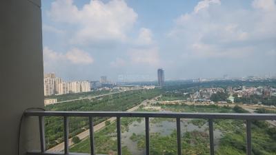Balcony Image of 1441 Sq.ft 3 BHK Apartment / Flat for rent in The 3C Lotus Zing, Sector 168 Noida for Rs. 28000