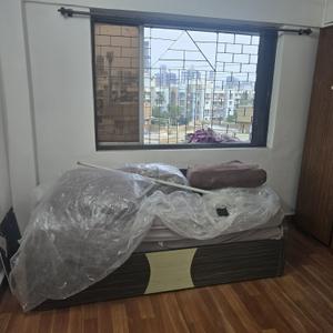 Bedroom Image of 950 Sq.ft 2 BHK Apartment / Flat for rent in Gokul Plaza, Kandivali East Mumbai for Rs. 45000