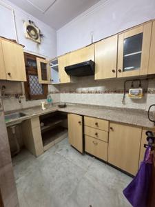 Kitchen Image of 710 Sq.ft 2 BHK Builder Floor for rent in Dwarka Mor New Delhi for Rs. 25000