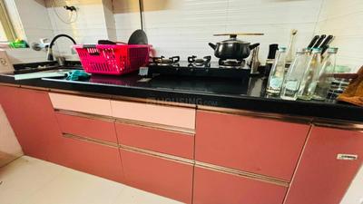 Kitchen Image of 618 Sq.ft 1 BHK Apartment / Flat for sale in Rosa Classique, Kasarvadavali Thane for Rs. 5500000