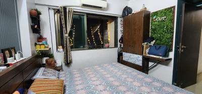 Bedroom Image of 650 Sq.ft 2 BHK Apartment / Flat for rent in Mahavir Platinum, Chembur Mumbai for Rs. 52000