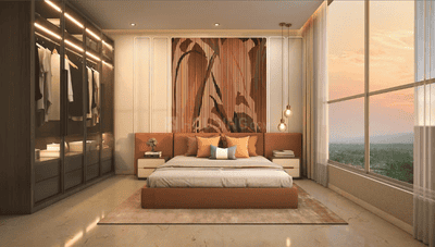 Bedroom Image of 1878 Sq.ft 3 BHK Apartment / Flat for sale in Bhokarpada Navi Mumbai for Rs. 21446000