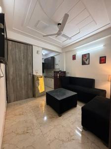 Hall Image of 412 Sq.ft 1 BHK Builder Floor for rent in Freedom Fighters Enclave New Delhi for Rs. 10500