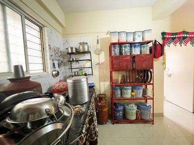 Kitchen Image of 475 Sq.ft 1 BHK Apartment / Flat for sale in Fursungi Pune for Rs. 2500000