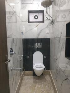 Common Bathroom Image of 450 Sq.ft 1 BHK Builder Floor for rent in Shalimar Bagh New Delhi for Rs. 18000
