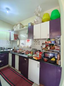 Kitchen Image of 1245 Sq.ft 3 BHK Apartment / Flat for rent in Pristine Reliable Green Fields, Kudlu Bengaluru for Rs. 33000