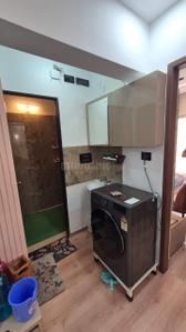 Kitchen Image of 495 Sq.ft 1 BHK Apartment / Flat for rent in VTP Leonara Building G, Mahalunge Pune for Rs. 25999
