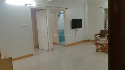 Living Room Image of 900 Sq.ft 2 BHK Apartment / Flat for rent in Murugeshpalya Bengaluru for Rs. 51000