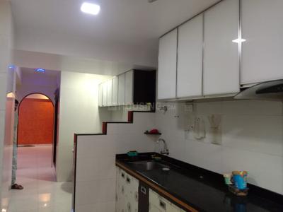 Kitchen Image of 1450 Sq.ft 3 BHK Apartment / Flat for rent in Kopar Khairane Navi Mumbai for Rs. 52000