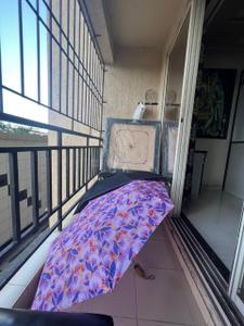 Balcony Image of 1150 Sq.ft 2 BHK Apartment / Flat for sale in Kalwa Thane for Rs. 16500000