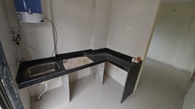 Kitchen Image of 650 Sq.ft 2 BHK Apartment / Flat for rent in Krushna Kunj, Taloja Navi Mumbai for Rs. 12000