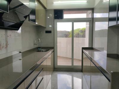 Kitchen Image of 1250 Sq.ft 2 BHK Apartment / Flat for rent in Shree Chamunda Devpriya, Ulwe Navi Mumbai for Rs. 34000