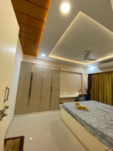 Bedroom Image of 1400 Sq.ft 3 BHK Apartment / Flat for rent in Alembic Alchemy Veda, Chhani Jakat Naka Vadodara for Rs. 40000