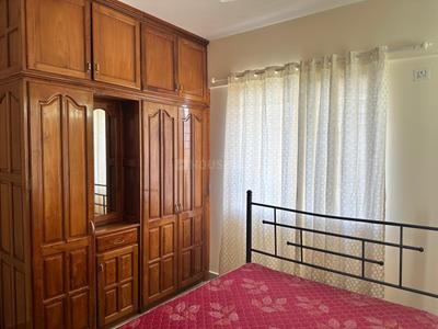 Bedroom Image of 1445 Sq.ft 3 BHK Apartment / Flat for rent in Confident Althena, Menamkulam Thiruvananthapuram for Rs. 29000