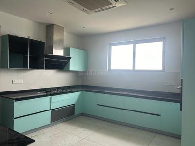 Kitchen Image of 5000 Sq.ft 4 BHK Apartment / Flat for rent in Jayabheri The Peak, Narsingi Hyderabad for Rs. 285000