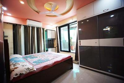 Bedroom Image of 1200 Sq.ft 2 BHK Apartment / Flat for sale in South Bopal Ahmedabad for Rs. 6900000