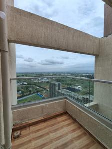 Balcony Image of 900 Sq.ft 2 BHK Apartment / Flat for sale in VTP Beaumonde Building T2, Manjari Khurd Pune for Rs. 8500000